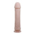 LyBaile The Big Penis - Реалистичный фаллос с вибрацией, 26х5.5 см (телесный)