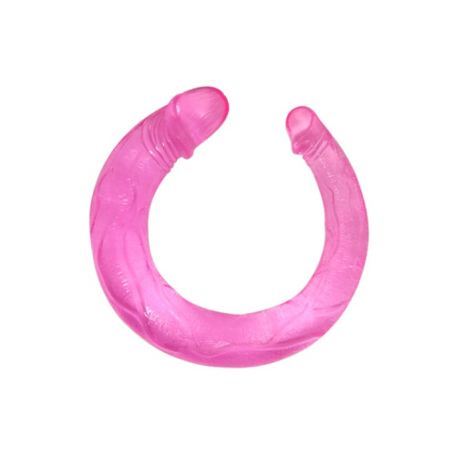 Baile Double Done DoubleDong Pink - Двухсторонний фаллоимитатор, 42 см (розовый)