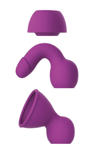 Dream Toys Queenpin - Вибромассажер, 17 см (фиолетовый) - sex-shop.ua