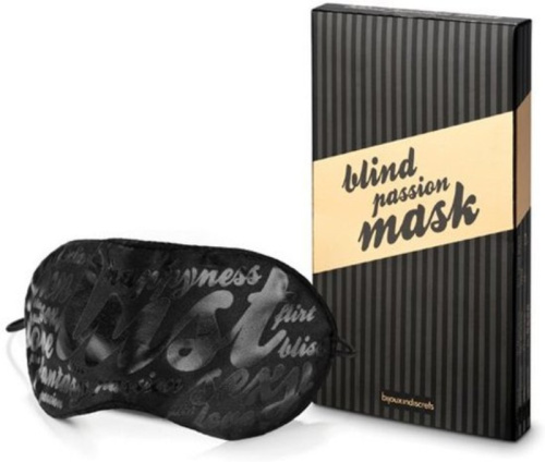 Bijoux Indiscrets - Blind Passion Mask - Маска ніжна на очі у подарунковій упаковці