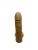 Чистий Кайф Brown size M - Крафтове мило-член із присоскою, 14х3,2 см (коричневий)