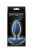 NSNovelties Renegade Heavyweight Plug - мощная утяжеленная анальная пробка, 9х3,7 см (M, синий) - sex-shop.ua