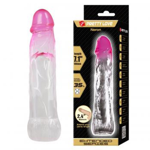 Насадка на пенис Pretty Love Neron, 18 cm