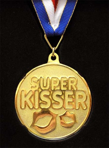 Проказник - Металлическая медаль Super KISSER