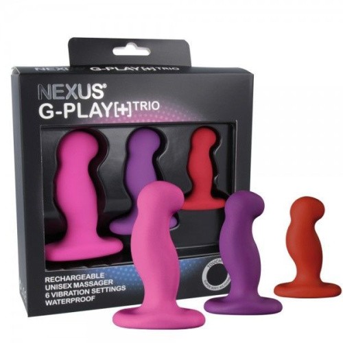Nexus G-Play Trio Plus - набор вибромассажеров простаты - sex-shop.ua