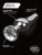 Пикантные Штучки - Серебристая анальная пробка с кристаллом, 12Х4 см (изумрудный) - sex-shop.ua