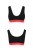 Passion PS003 Top cпортивный топ на широких бретелях, S (чёрный)
