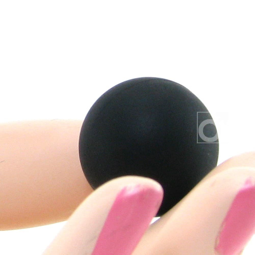 Вагинальные шарики Black Rose Blooming Ben Wa (черный)