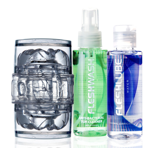 Fleshlight Quickshot Vantage Value Pack мастурбатор плюс аксессуары