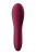 Satisfyer Dual Crush - Вакуумный клиторальный стимулятор двусторонний, 17.5х3.8 см (бордовый)