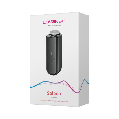 Lovense Solace - Мастурбатор, 29,4 см (чорний)