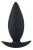 Orion Booty Beau Medium Analplug - силиконовая анальная пробка, 10х3.5 см (черный)