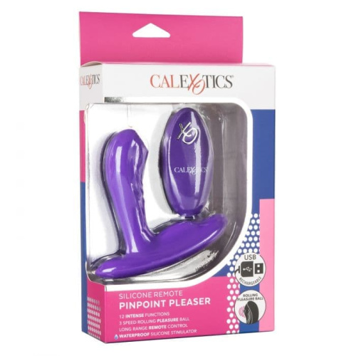 CalExotics Remote Pinpoint Pleaser - вибромассажер простаты, 7,25х3,25 см