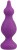 Adrien Lastic Amuse Medium Purple (M) - анальная пробка с двумя переходами 11.3х3.4см - sex-shop.ua