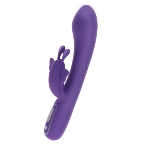 Toy Joy Fabulous Butterfly Vibrator - Вибратор кролик, 21.5х3.8 см