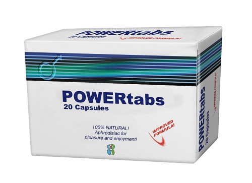 Power Тabs - Таблетки для эрекции, 20 шт - sex-shop.ua