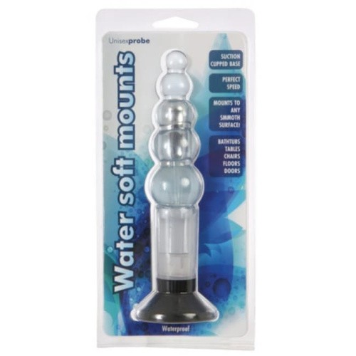 Kinx Mounty Anal Vibrator Kinx – анальний стимулятор, 15.2х3.5 см (прозорий) - купити в Україні | Секс шоп SEX-SHOP.ua