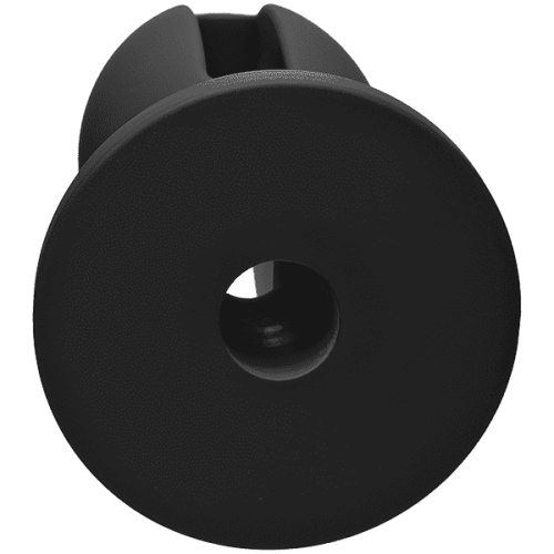 Doc Johnson Kink Lube Luge Premium Silicone Plug 6" - силиконовая анальная пробка, 14х5 см (черный) - sex-shop.ua