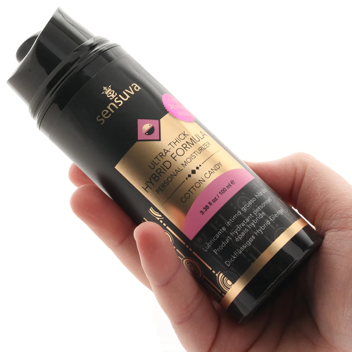 Sensuva UltraThick Hybrid Formula Cotton Candy-густа крем-змазка на гібридній основі, 100 мл. - купити в Україні | Секс шоп SEX-SHOP.ua
