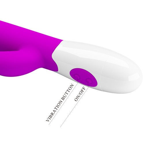 Pretty Love Scentaur Clit Vibrator Purple – Вібратор-кролик з великою головкою, 20.6х3.2 см (фіолетовий)