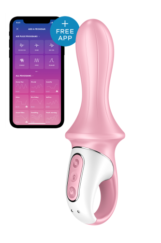 Satisfyer Air Pump Booty 5+ - Анальный вибратор надувной - sex-shop.ua