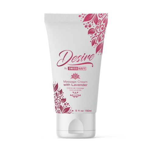 Desire by Swiss Navy Massage Cream - Массажный крем с лавандой, 150 мл - sex-shop.ua