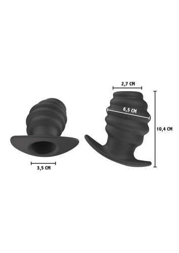 Анальная пробка Hidden Desire Invader Open Plug Extra Large