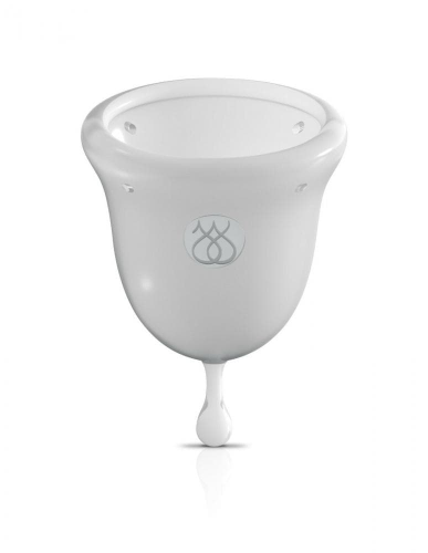Jimmyjane Menstrual Cups-набір менструальних чаш, 14 мл і 21 мл (прозорий)