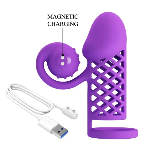 Насадка на пенис Romance Penis Sleeve Extension Vibro
