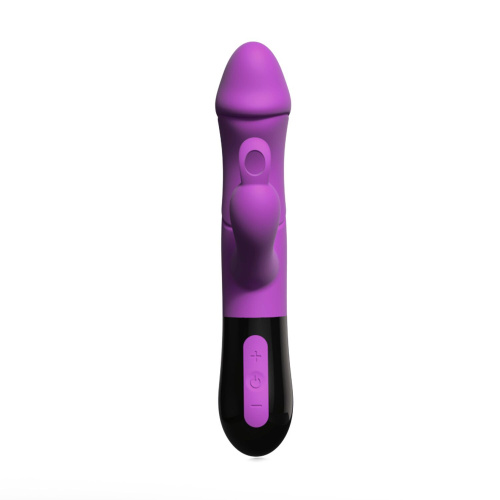 Adrien Lastic Ares 2.0 - Вибратор-кролик для стимуляции точки G и клитора, 20.6х3.8 см (фиолетовый) - sex-shop.ua
