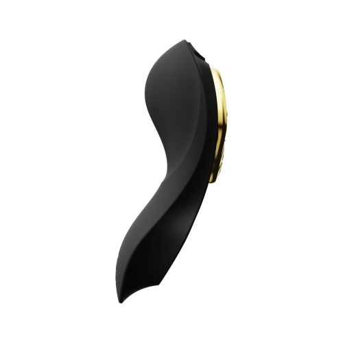 Zalo - Aya - Вібратор для носіння в трусиках на дистанційному пульті керування, 8.5х2.8 см (чорний)