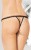 SoftLine G-String 2453 - Открытые трусики-стринги, S/L (чёрный)