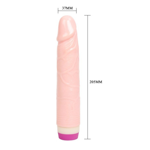 Waves Of Pleasure Fantasy Vibe - Вібратор, 20.5х3.7 см (тілесний) - купити в Україні | Секс шоп SEX-SHOP.ua