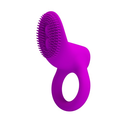 Pretty Love Cobra Penis Ring Vibrating Purple - Віброкільце, 7,6 см (фіолетовий)