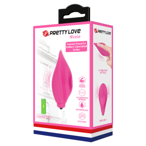 LyBaile Pretty Love Nicole стимулятор клитора, 11.8х5.3 см