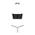 Passion - GENEVIA SET WITH OPEN BRA - Комплект із еко-шкіри, S/M - купити в Україні | Секс шоп SEX-SHOP.ua