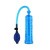 XLsucker Penis Pump - Вакуумна помпа для стійкої ерекції, 19х5 см (блакитний)