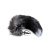Alive Black And White Fox Tail S - Металлическая анальная пробка Лисий хвост, 7х2.9 см - sex-shop.ua