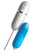 Pipedream Crush Gum Drop - силиконовый мини-вибратор, 9,5х2,8 см