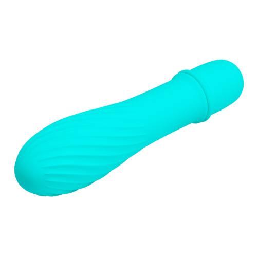 Pretty Love Solomon Vibrator Blue - Классический вибратор, 12,3х2.3см