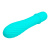 Pretty Love Solomon Vibrator Blue - Классический вибратор, 12,3х2.3см
