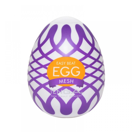 Tenga Wonder Mesh - мастурбатор яйцо новая коллекция, 6.1х4.9 см (фиолетовый) - sex-shop.ua
