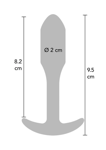 Анальна пробка ToyJoy Smooth Anal Plug - розмір S - купити в Україні | Секс шоп SEX-SHOP.ua