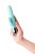 Toyfa - Relief vibrator with clitoral stimulation Flovetta Flax - Вибратор, 17.5 см (мята)