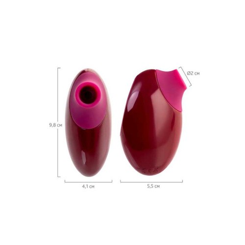 A-Toys Myrty - Вакуумный клиторальный стимулятор, 9.8х5.5 см