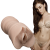 Doc Johnson Sasha Grey Ultraskyn Cream Pie Pocket - Мастурбатор вагина, копия Саши Грей, 20х6.5 см