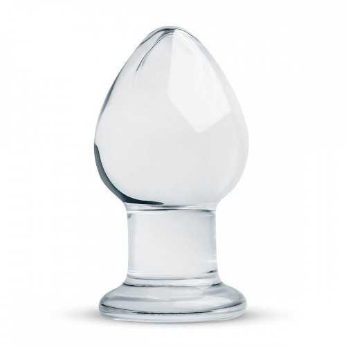 Gildo Glass Buttplug No. 26 стеклянная анальная пробка, 9х4.5 см - sex-shop.ua