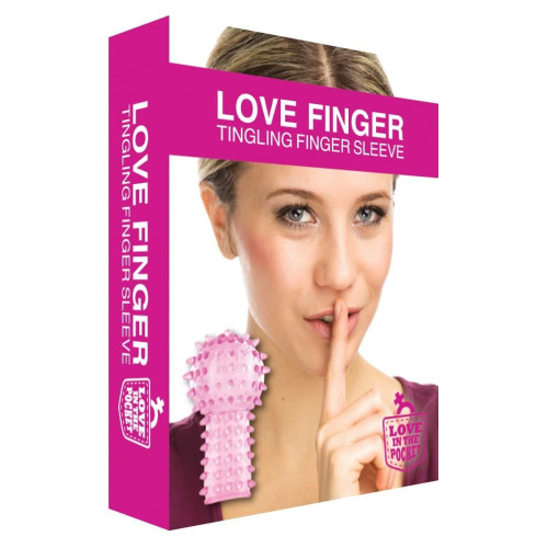 Love in the Pocket Love Finger Tingling - Насадка на палець, 7х3 см