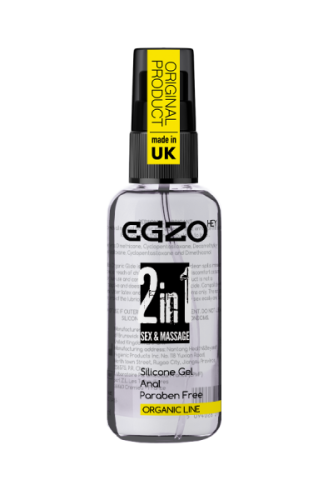 Egzo "Hey 2in1" - анальный лубрикант на силиконовой основе, 50 мл