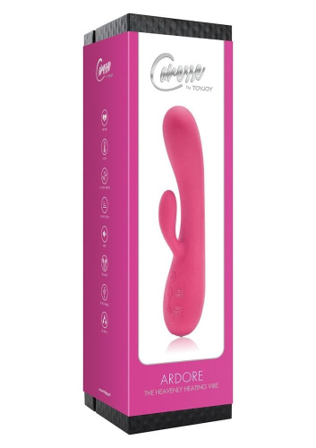 Toy Joy Ardore Heating Vibrator - вибратор с функцией подогрева, 11х3.7 см